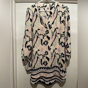 Cato Floral Print Women's Tunic